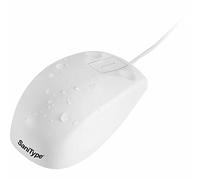 Sanitype Lavable Professionnelle hygiénique Touchpad-Scroll Optical Mouse (USB) (Blanc) | Omst0 C03-w