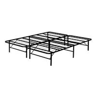 SANIVERRE Invite Sommier d'appoint Pliable en métal 160 x 200 cm