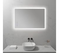 SANIVERRE Mellow Miroir Lumineux Salle de Bain LED 3 Couleurs + intensité réglable & Fonction Anti-buée 60 x 180 cm (panoramique réversible)