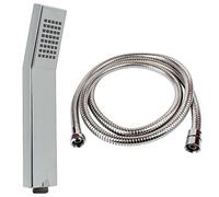 Sanixa Go1401/200 Quadra Ensemble de douche avec flexible de douche de 200 cm et douchette carrée