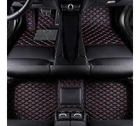 SANJSJHXJ Voiture Tapis pour Hyundai Tucson N-Line NX4 2021-2023 2024 2025, Tapis Sol Voiture en Cuir Artificiel Couverture ComplèTe Tapis Sol Voiture Ajustement Parfait, Black and Red