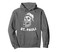 Sankt Pauli Seemann Marin Skull Hambourg Sweat à Capuche