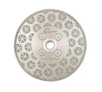 SANLEETEK Disque Diamant 115mm Électroplaqué Lame pour Découpage et Meulage pour Granit Marbre Céramique Carreaux de Porcelaine Quartz M14 Filetage