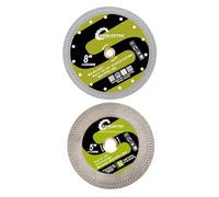 SANLEETEK Disque Diamant Carrelage 125mm et Disque Diamant pour Carrelage 200mm