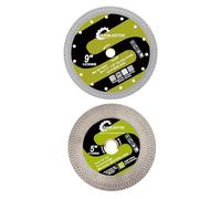 SANLEETEK Disque Diamant Carrelage 125mm et Disque Diamant pour Carrelage 230mm