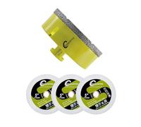 SANLEETEK Disque Diamant pour Verre et Foret Diamant Carrelage 110mm SANLEETEK