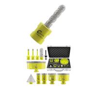 SANLEETEK Foret Diamant Carrelage Kit et Fraise Diamanté à Doigt 10mm SANLEETEK