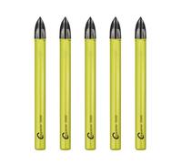 SANLEETEK Set de Foret Carbure - 5 pièces 6mm Pointe Carbure Tungstène avec Tige Ronde pour Bois Plastique Maçonnerie Carreaux de céramique Béton