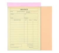 Sanlian Carnet De Commandes 2 PièCes Avec Copies Claires Bloc De Factures Pour Petites Entreprises Papier Sans Carbone Double Exemplaire Avec Support Pour Artisanat Photographie Restaurants Fleuristes