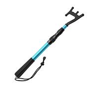 SANLIKE Barre à Crochet télescopique pour Bateau, amarrage Flottant | Outil d’amarrage en aluminium noir, montage simple, perle lumineuse. Idéal pour ponton et diverses embarcations nautiques.