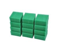 SANLILI Lot de 12 éponges vertes Nitrax compatibles avec Juwel Compact/Bioflow 3.0 M