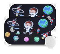 SANLIUSANJIU 2 PièCes Pare-Soleil Voiture BéBé, Sunshades Side Window, Pare-Soleil Voiture Enfants (Autocollant),Pare-Soleil Universel Voiture FenêTre LatéRale MatéRiau Maille Protection UV (B)