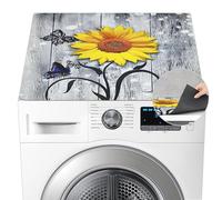 SANLIUSANJIU Protection Machine a Laver 60×60cm, tapis pour machine à laver, Cache-PoussièRe Machine, Tapis De Protection Pour Dessus De Machine à Laver, Pour Machine, RéFrigéRateur, Cuisine