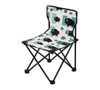 sanluoli Chaise de camping de voyage Spring Fresh Buffalo pliable avec sac de transport Vert