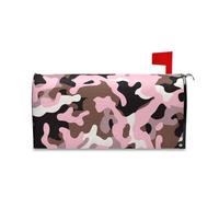 sanluoli Couvertures de boîte aux lettres marron pêche camouflage pour le jour commémoratif unique de la Saint-Patrick 52,8 x 64,5 cm Couverture pour buzon