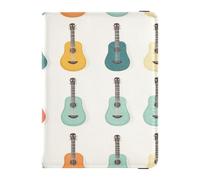 sanluoli Étui de protection étanche en cuir pour passeport style guitare bohème simple