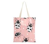 sanluoli Henri Sac fourre-tout en toile de grande capacité pour femme, pour la gym, le travail, le shopping, 40,6 x 38,1 cm, essentiel pour l'école