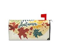 sanluoli Housse décorative en érable pour boîte aux lettres pour le jour du Souvenir Taille standard 52,8 x 64,5 cm