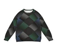 sanluoli Sweat-shirt à col rond pour garçons de 4 à 10 ans