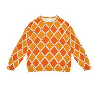 sanluoli Sweat-shirt unisexe à col rond pour enfants de 4 à 10 ans