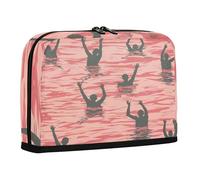 sanluoli Trousse à crayons de grande capacité avec compartiment de rangement pour enseignant, fournitures scolaires, contour de figurine de pêche