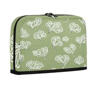 sanluoli Trousse à crayons de grande capacité avec fermeture éclair - Organiseur de bureau pour adultes, maternelle, coriandre - Art simple - Saint-Valentin