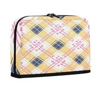 sanluoli Trousse à crayons de grande capacité pour adolescentes, filles, bureau, motif buffle mignon dessin animé jaune et bleu