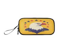 sanluoli Trousse à crayons en nylon noir et rouge pour le Nouvel An, oiseaux et fleurs, grande capacité, pour adolescent, papeterie pour écolier