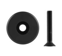 Sanmum Capuchon pour casque de vélo | Capuchon de direction léger de 28,6 mm + vis en aluminium pour vélo VTT vélo de route