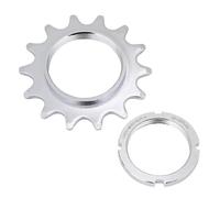 Sanmum Cassette Fixie à vitesse unique 13T/14T/15T/16T/17T/18T avec écrou de contre-écrou pour moyeu de vélo à vitesse fixe (16T)