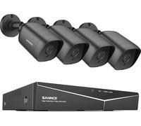 SANNCE Système de sécurité pour maison intelligente, 8CH DVR, caméras de vision nocturne 5MP, Aucune