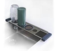 Sanni Shoo Drip.it! Egouttoir Bouteilles Multifonctionnel et Extensible de la INOX | Egoutoire/Égouttoir | Résistant à la Chaleur, Peu Encombrant | Accessoire Pratique pour la Cuisine et Le Camping