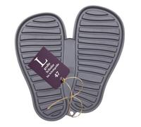 Sanni Shoo, Shoo.Pad: Tapis à Chaussures Flexible, Lavable en Machine, Porte-Chaussures, Plateau à Chaussures, Tapis Anti-saleté Taille L (pour Les Chaussures jusqu'à la Taille 47), Gris