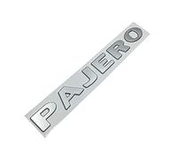 SANNIFA Auto Emblème Logo pour Mitsubishi Pajero,Voiture Avant Pare-Chocs Arrière Tronc Emblème Autocollant Accessoiresde Style Voiture,A