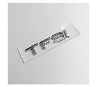 SANNITOU Auto Emblème Logo pour A3 A4 A5 A6 A7 A8 Q2 Q3 q5 Q7 Q8 TFSI TDI, Voiture Avant Pare-Chocs Arrière Tronc Emblème Autocollant Accessoiresde Style Voiture,C