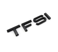 SANNITOU Auto Emblème Logo pour Audi A7 A1 A2 A3 A4 A5 A6 TFSI,Voiture Avant Pare-Chocs Arrière Tronc Emblème Autocollant Accessoiresde Style Voiture