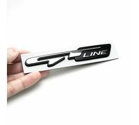 SANNITOU Auto Emblème Logo pour KIA Peugeot GT Line,Voiture Avant Pare-Chocs Arrière Tronc Emblème Autocollant Accessoiresde Style Voiture