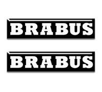 SANNITOU Auto Emblème Logo pour Smart Brabus,Voiture Avant Pare-Chocs Arrière Tronc Emblème Autocollant Accessoiresde Style Voiture,C