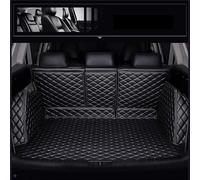 SANNITOU Cuir Tapis Coffre Voiture pour BMW X3 G01 2017 2018 2019 2020 2021 2022 2023,Antidérapant Imperméable Protection Coffre Voiture Cargaison Doublure IntéRieure Accessoires,All-blackstyle