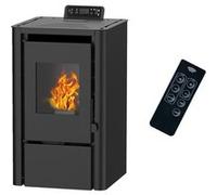 Poêle à granulés air Anita 7,6 kW Noir Sannover