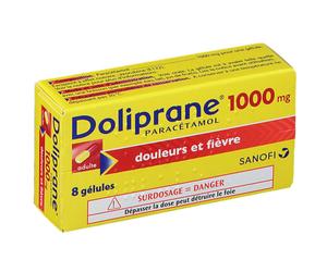 Sanofi Doliprane® 1 000 mg Capsule(S) 8 pc(s)