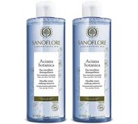 SANOFLORE Aciana botanica Eau micellaire certifié bio 400ml Pour Le Visage 2x400 ml