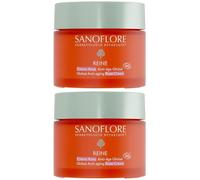 Sanoflore Crème Rose Anti-âge Global Pour La Peau 2x50 ml