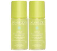 SANOFLORE Déodorant Roll-On 24h Citrus Rouleau 2x50 ml