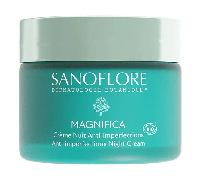 Sanoflore - Magnifica - Crème nuit anti-imperfections puissante - Réduit boutons, points noirs et brillances - Peau lissée et purifiée au réveil - bio - 50 ml