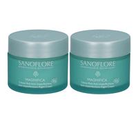 SANOFLORE Magnifica Crème Nuit Anti-Imperfections Maquillage 2x50 ml