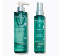 SANOFLORE MAGNIFICA -Duo Gel Lavant Corps 400ml + Brume Corps 150ml, Anti-imperfections, Peaux Sensibles, Vegan, certifié bio