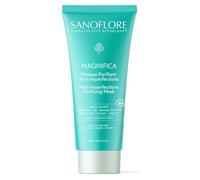 Sanoflore Magnifica Masque Anti-imperfections Bio - Soin Matifiant pour Peaux Mixtes à Grasses - 75 ml