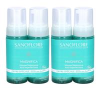 SANOFLORE Magnifica Mousse Nettoyant Anti-Imperfections x2 Maquillage 2x300 ml