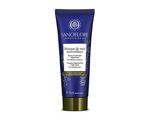 Sanoflore Masque de Nuit Merveilleux - Masque de Nuit Régénérant Anti-Âge Certifié Bio - Huiles Essentielles - 75 ml